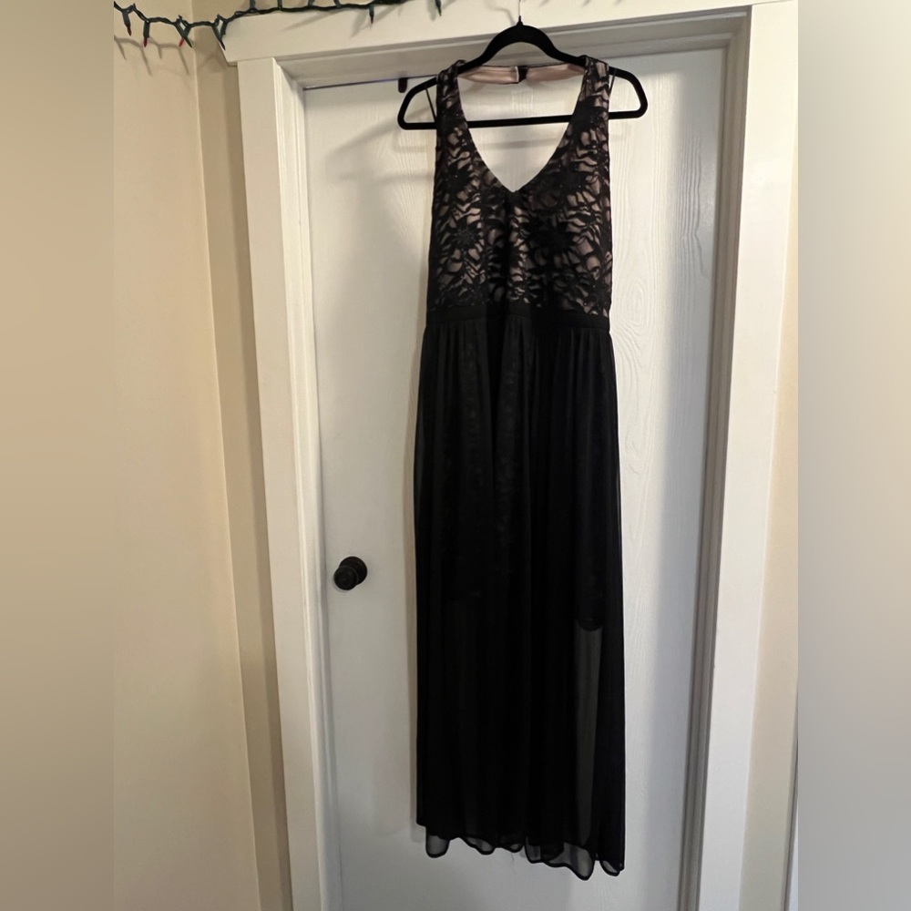 New Noir Halter Top Dress